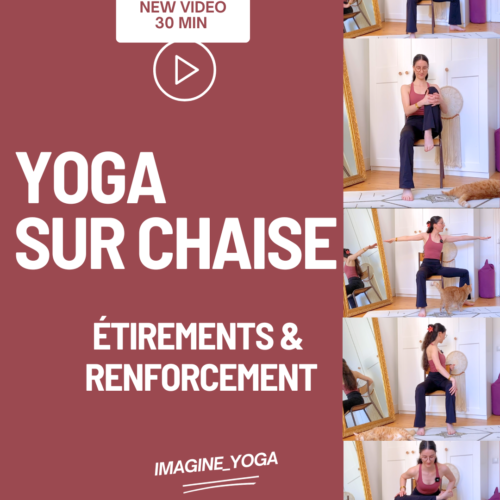 yoga sur chaise